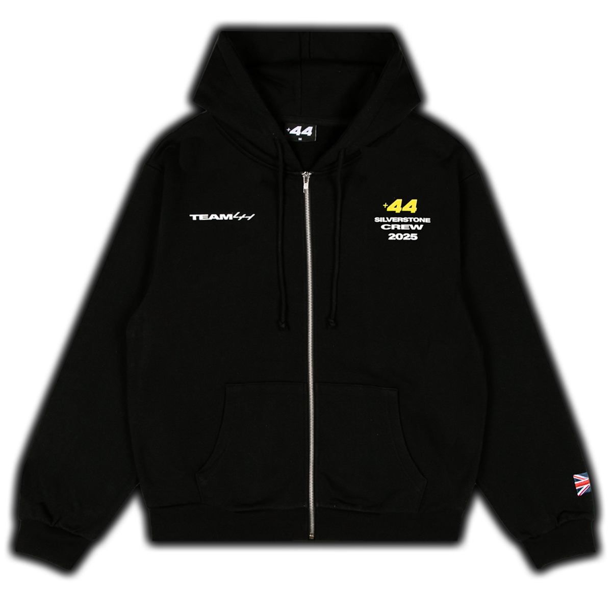 44 Silverstone Crew 2025 Zip-Up Hoodie – PLUS 44
