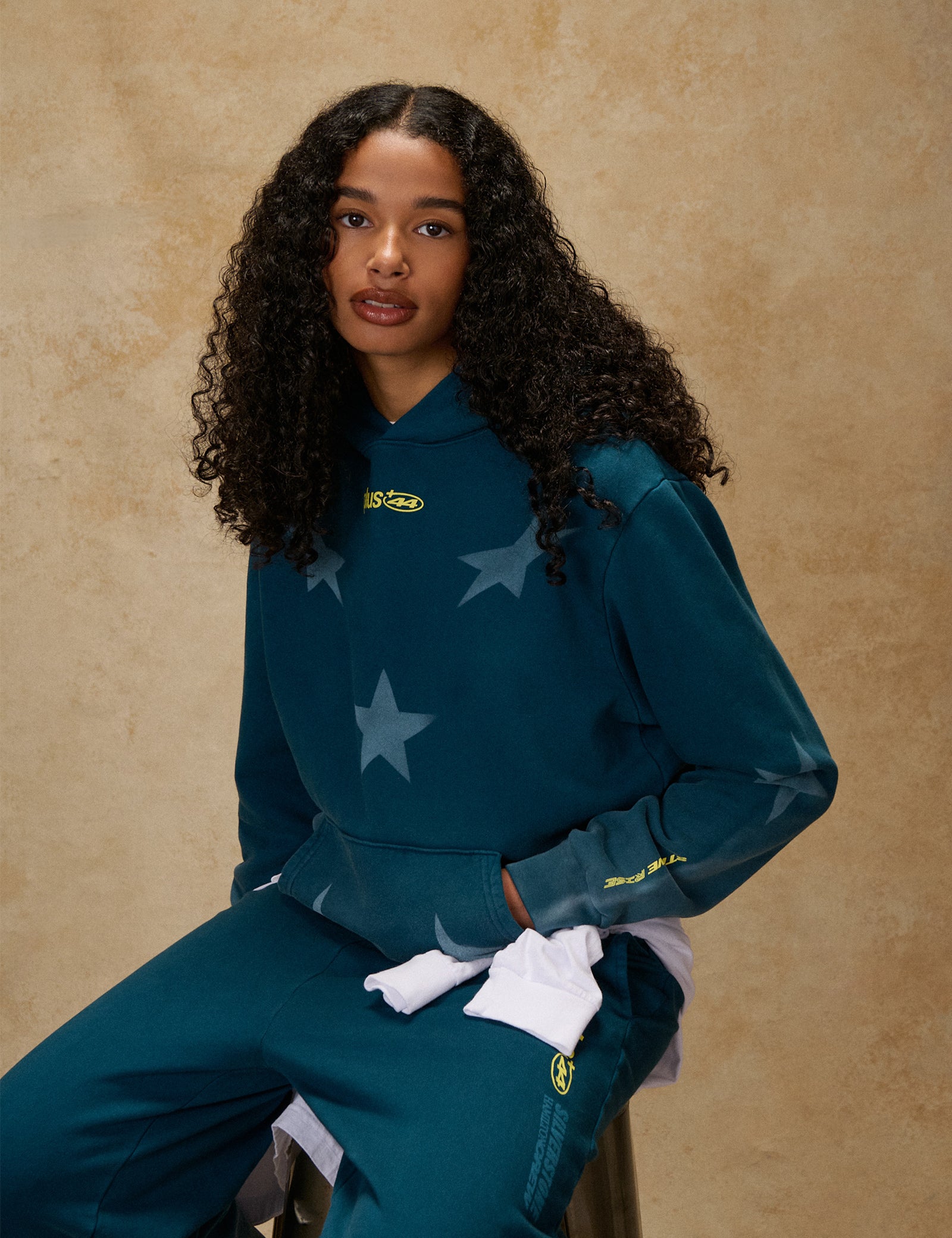 Sun Fade Star Hoodie - Midnight Blue – Plus44