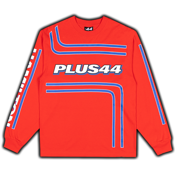 スポーツ選手 L.Hamilton 2018 Used Personal L/S Tee PLUS44 Vintage Racing L/S Tee – PLUS 44