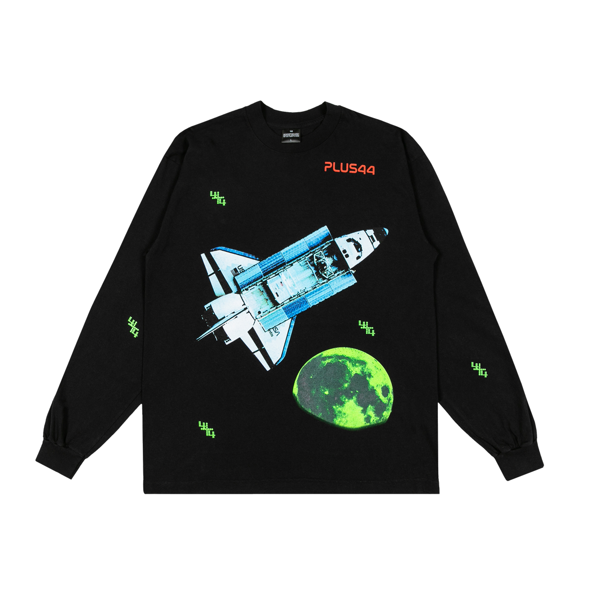 SHUTTLE L/S TEE - BLACK
