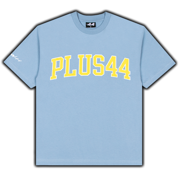 PLUS44 Varsity Tee - Blue – PLUS 44