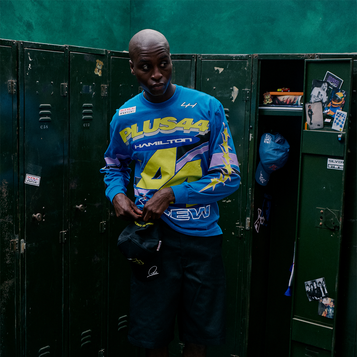 スポーツ選手 L.Hamilton 2018 Used Personal L/S Tee L.Hamilton 2018 Used Personal L/S Tee