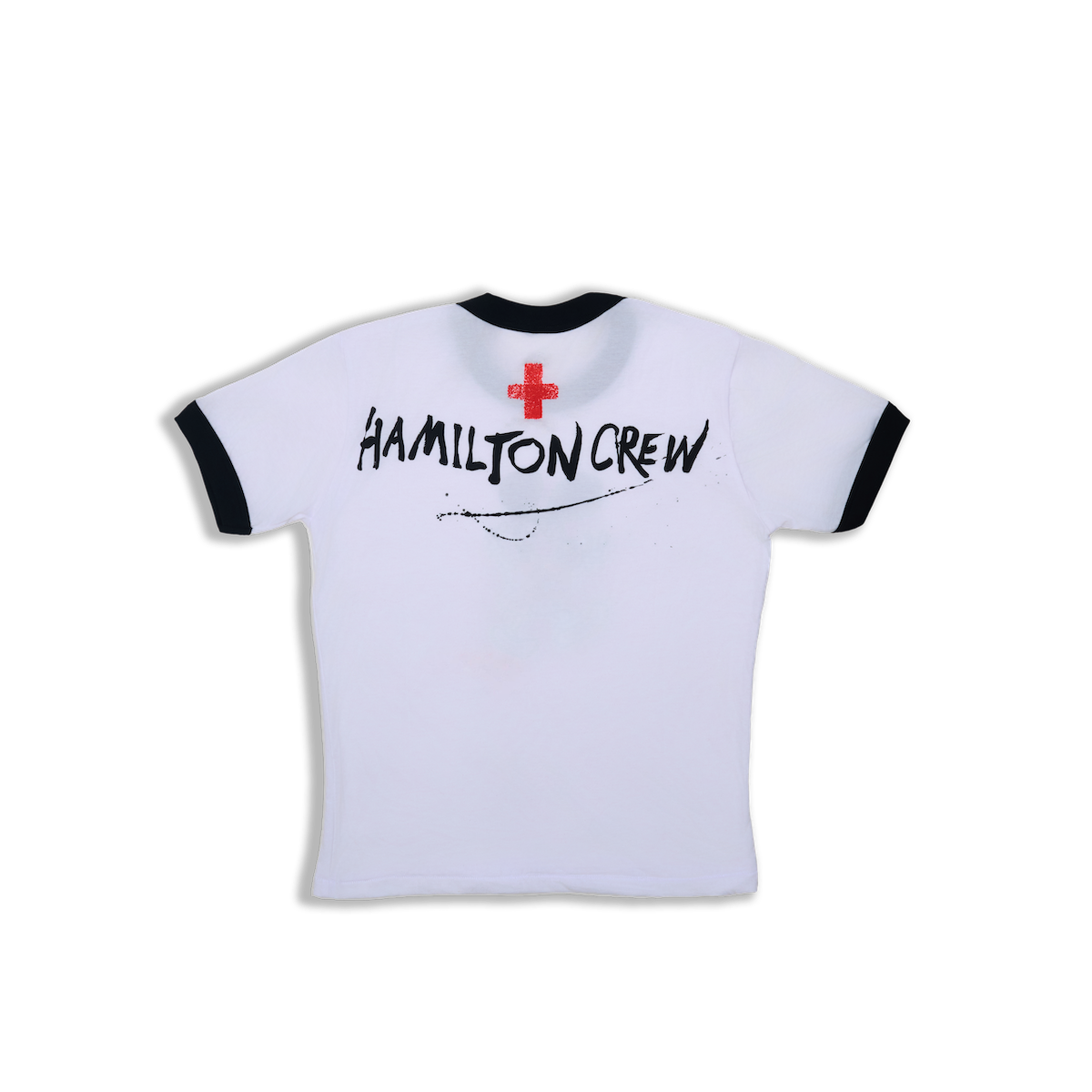 Lucky Baby Rib Tee - White