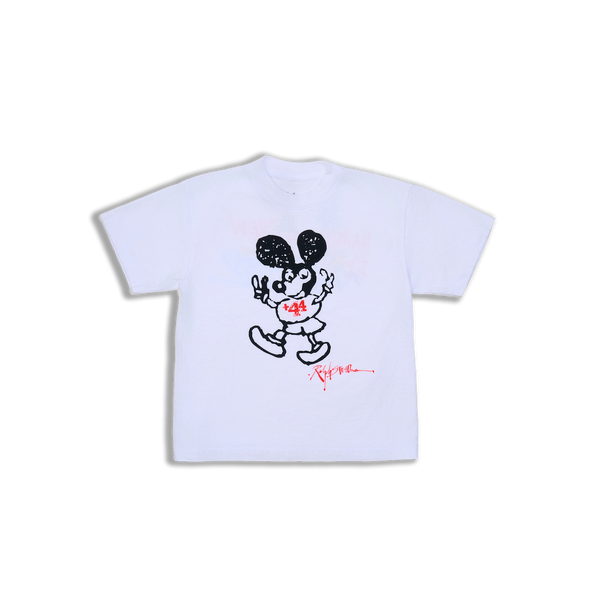 Lucky Mouse Kids Tee - White