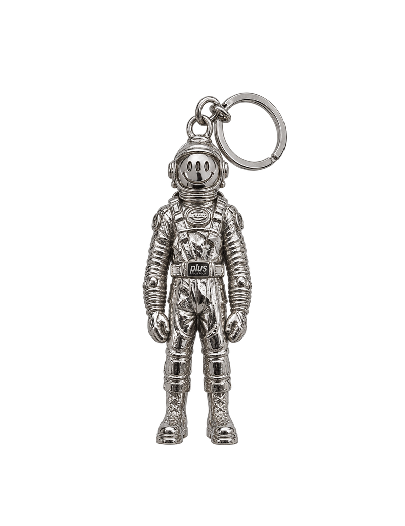 Metal Spaceman Keychain