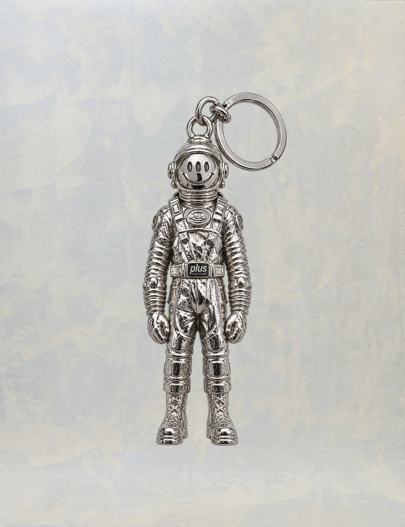 Metal Spaceman Keychain