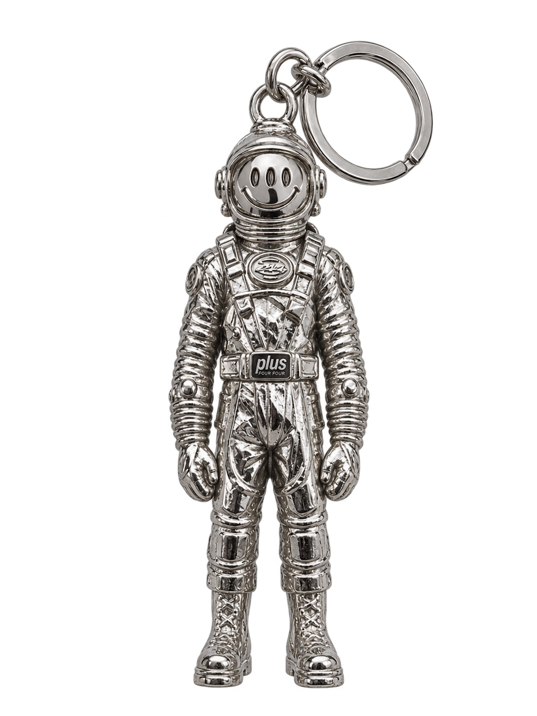 Metal Spaceman Keychain