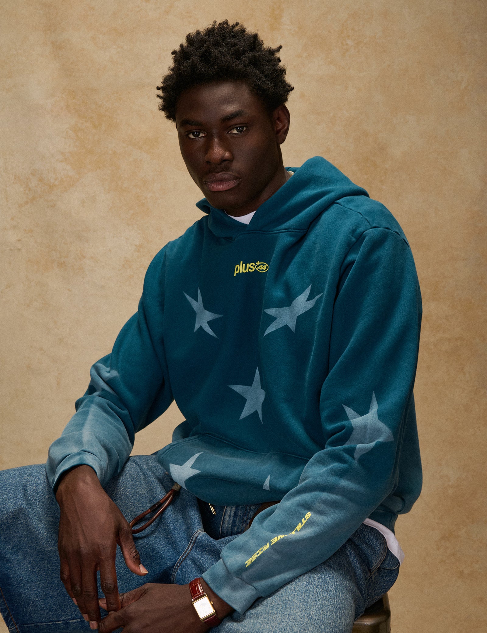 Sun Fade Star Hoodie