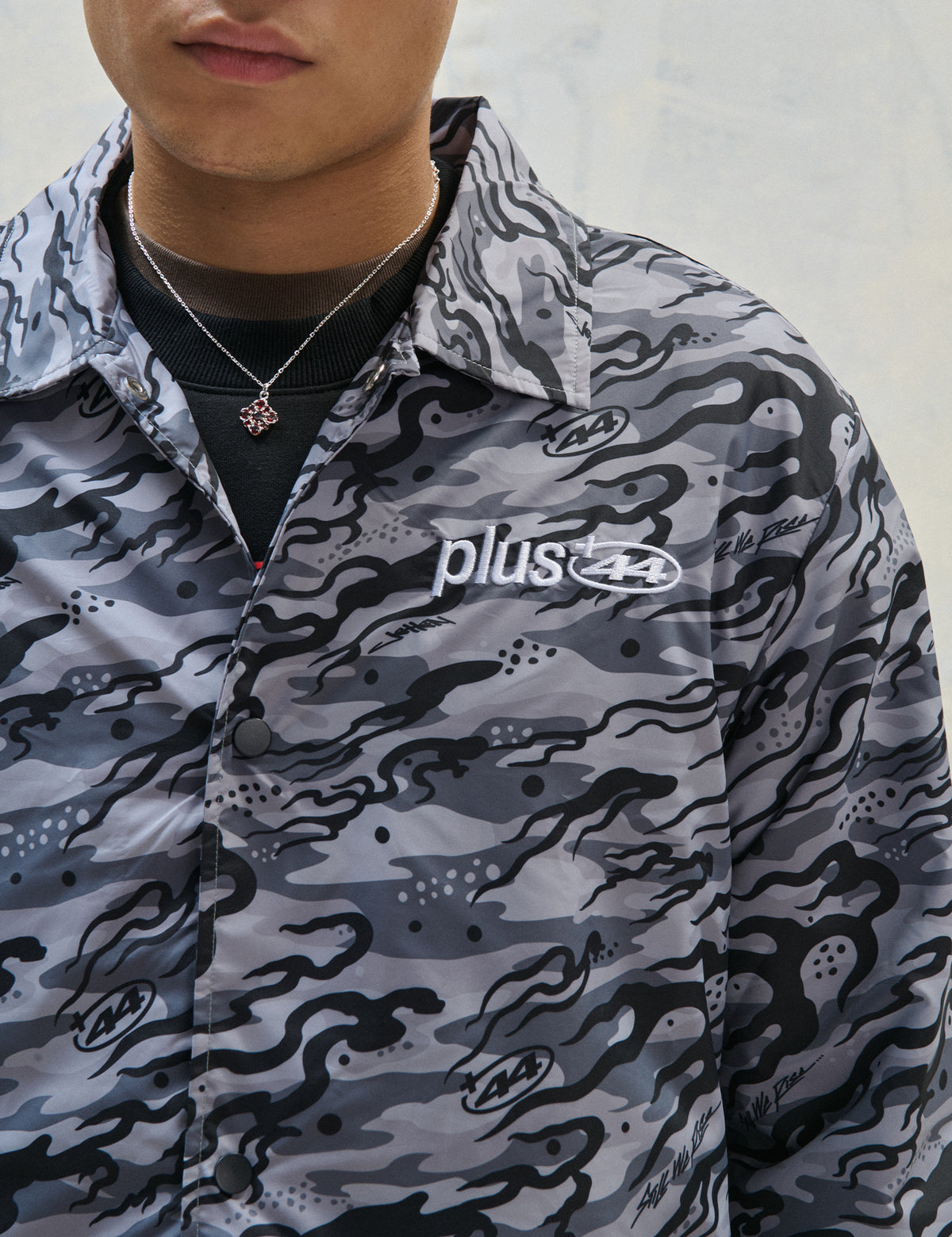 Celestial Camo Coach Jacket