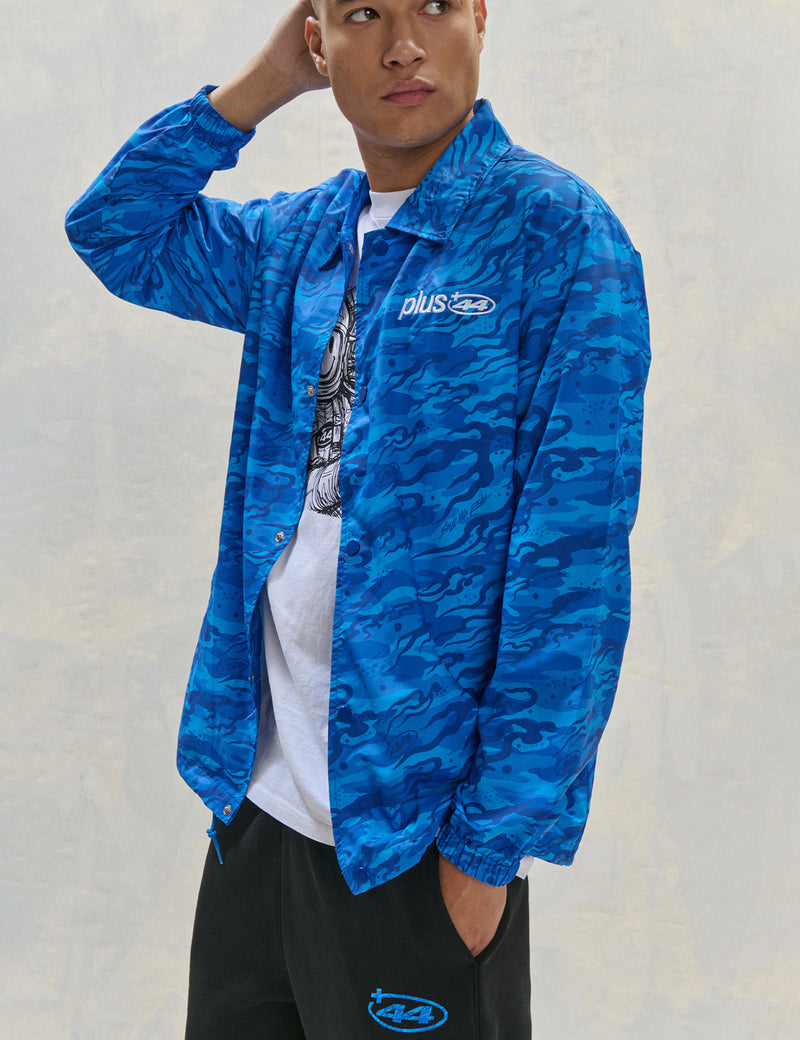 Celestial Camo Coach Jacket