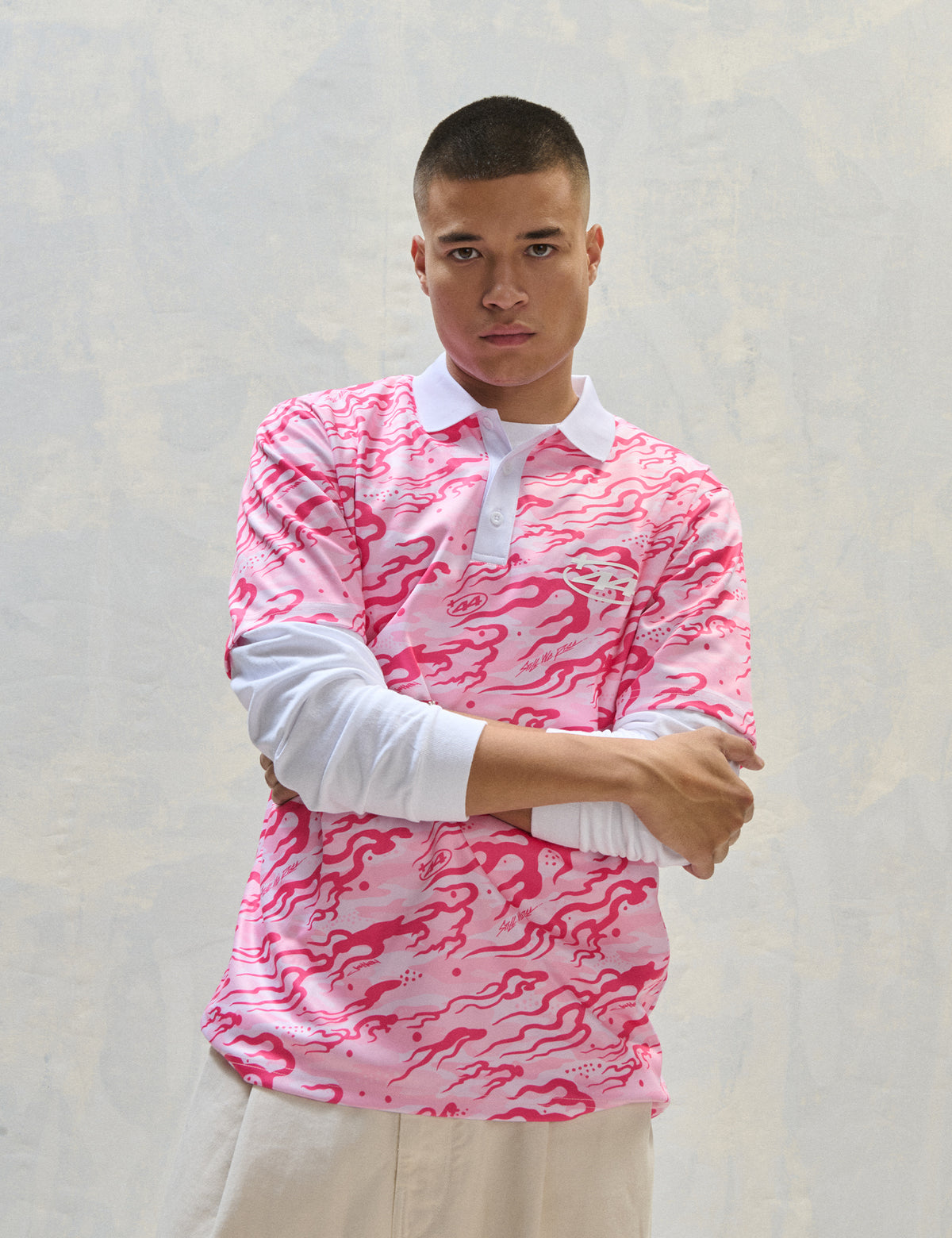 Celestial Camo Polo