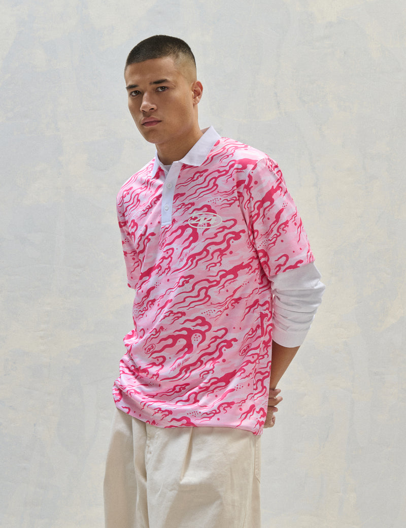 Celestial Camo Polo