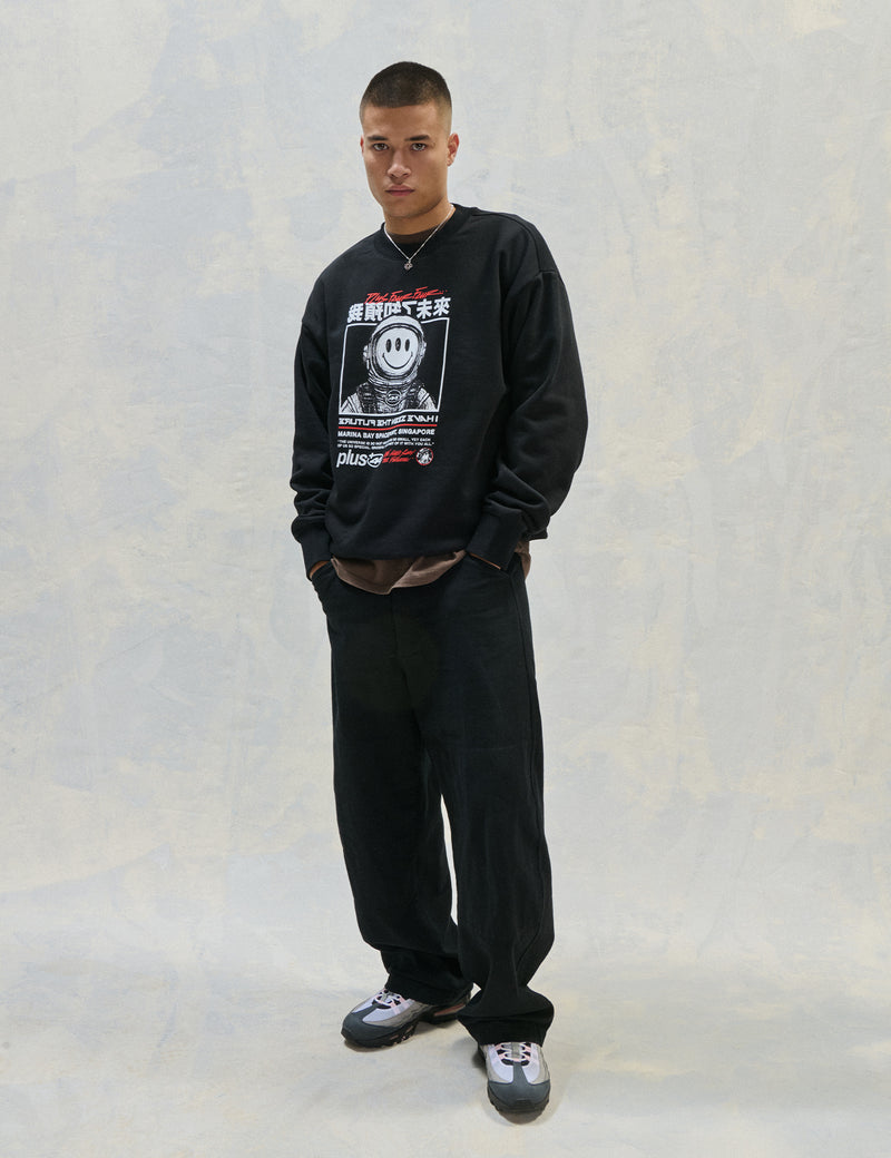 Marina Spaceport Heavyweight Crewneck