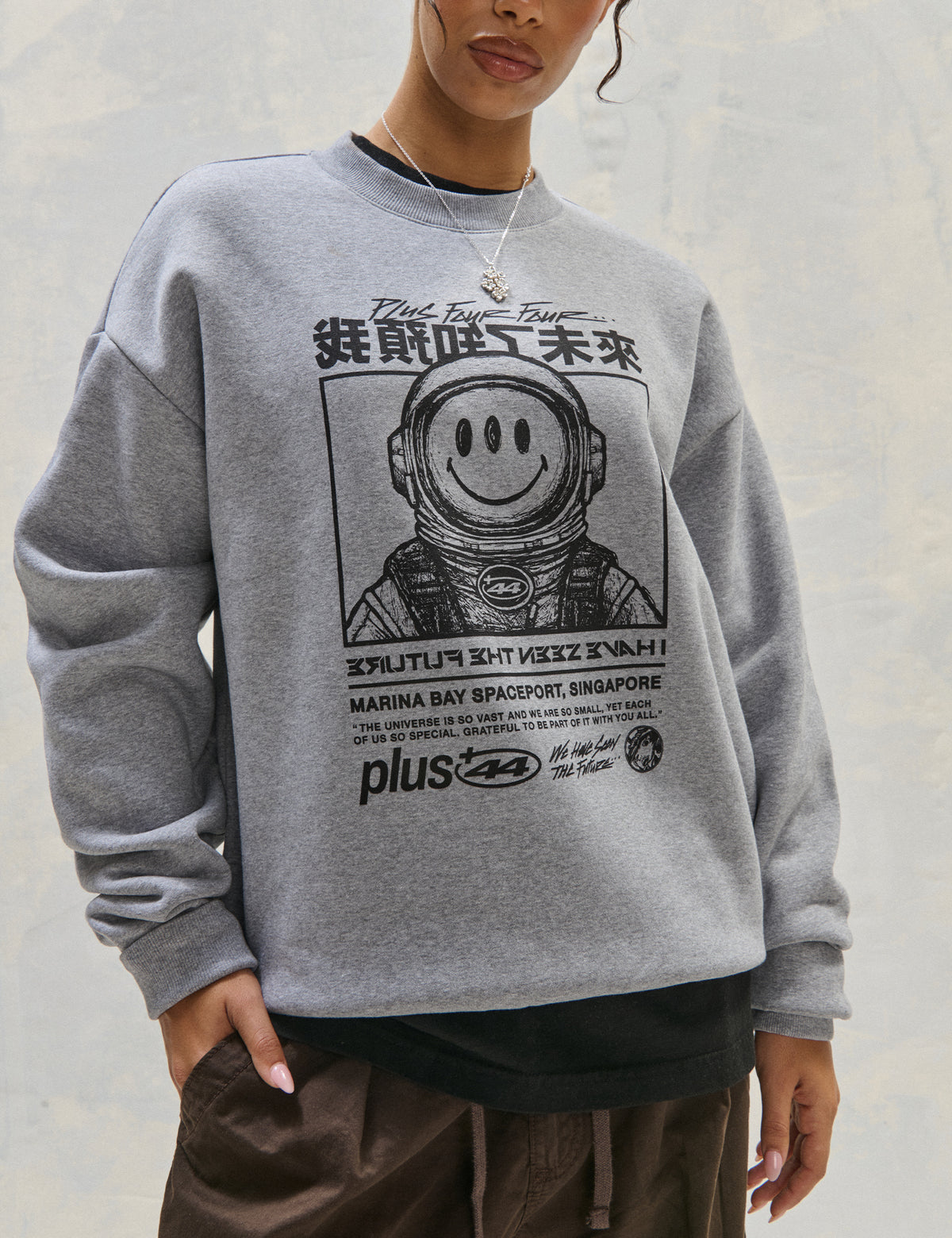 Marina Spaceport Heavyweight Crewneck