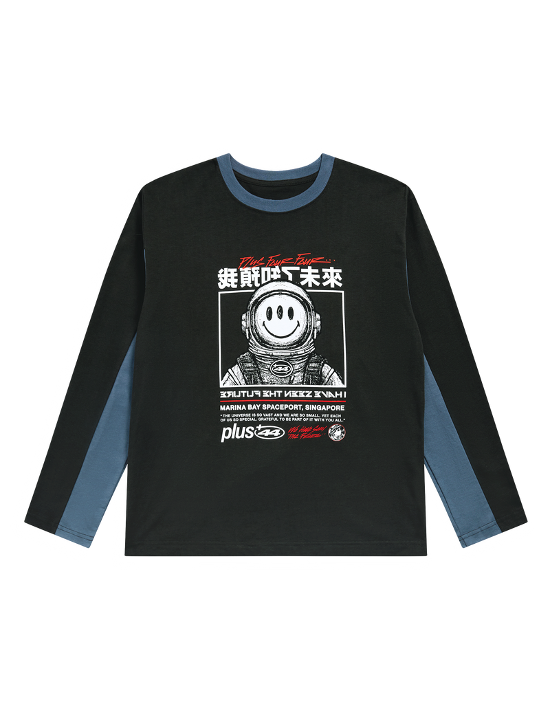 Marina Spaceport Panelled LS Tee