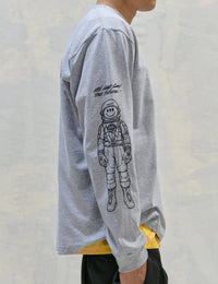 Spaceman Sleeve LS Tee