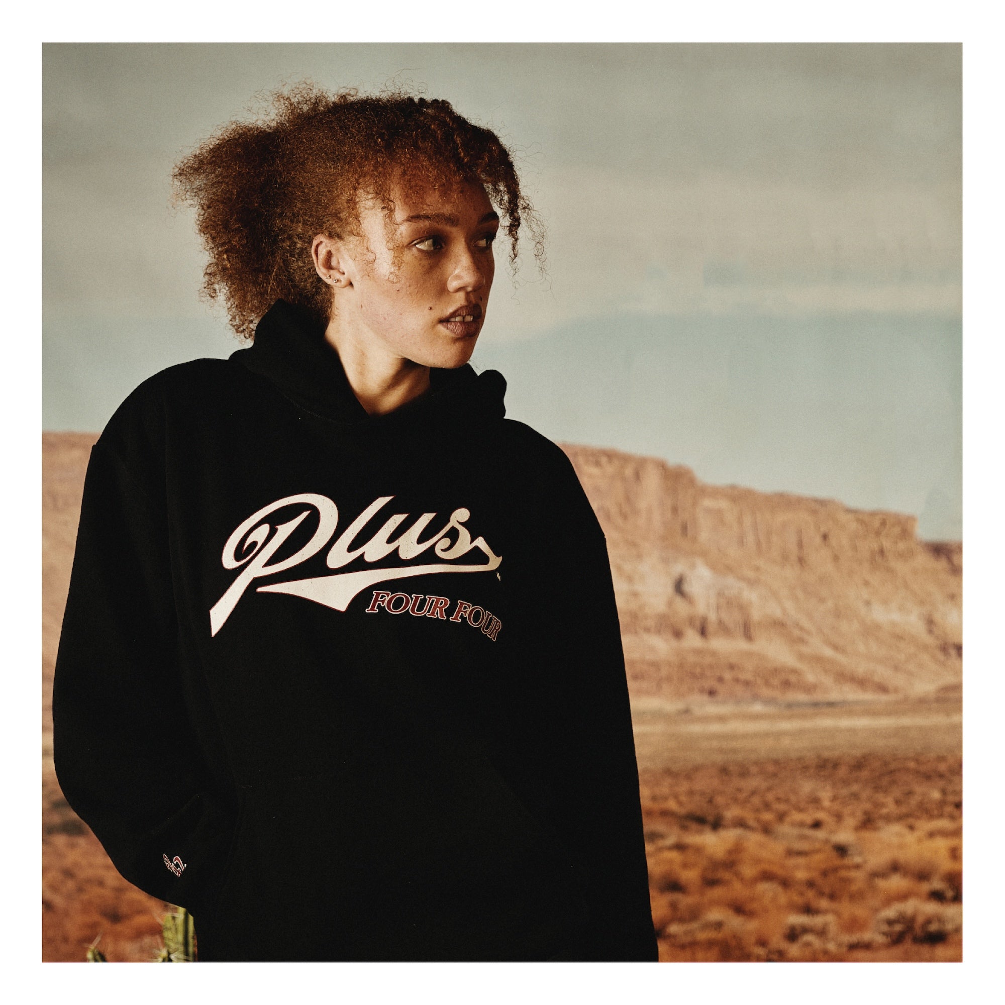 Road Trip Pullover Hoodie - Black – PLUS 44