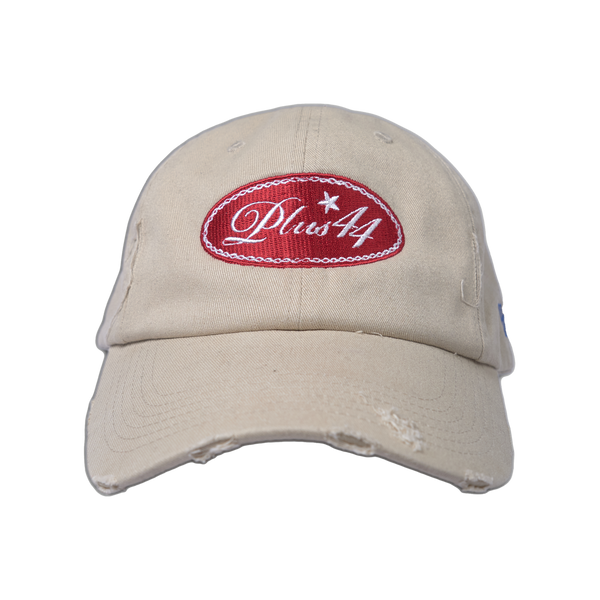 Gas Station Baseball Hat - Distressed White