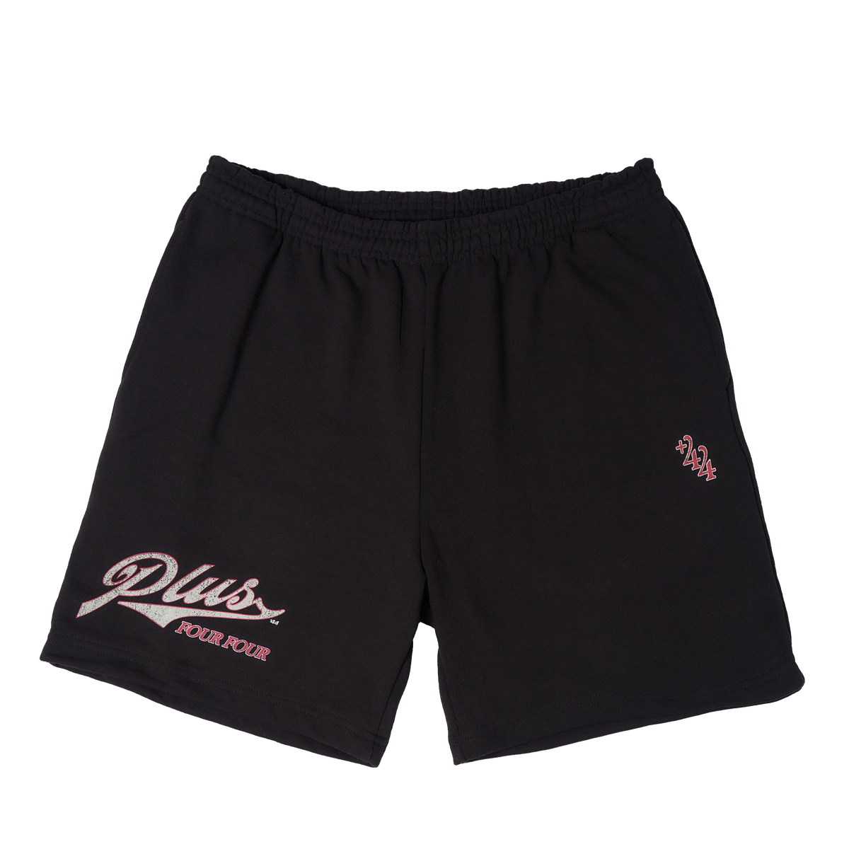 Road Trip Sweat Shorts - Black