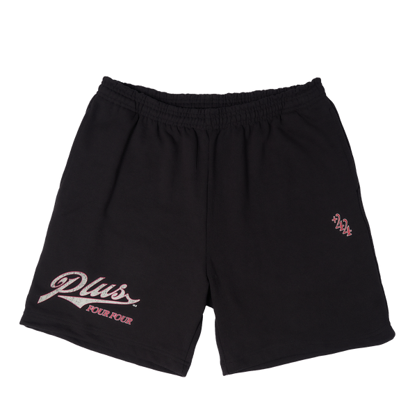 Road Trip Sweat Shorts - Black