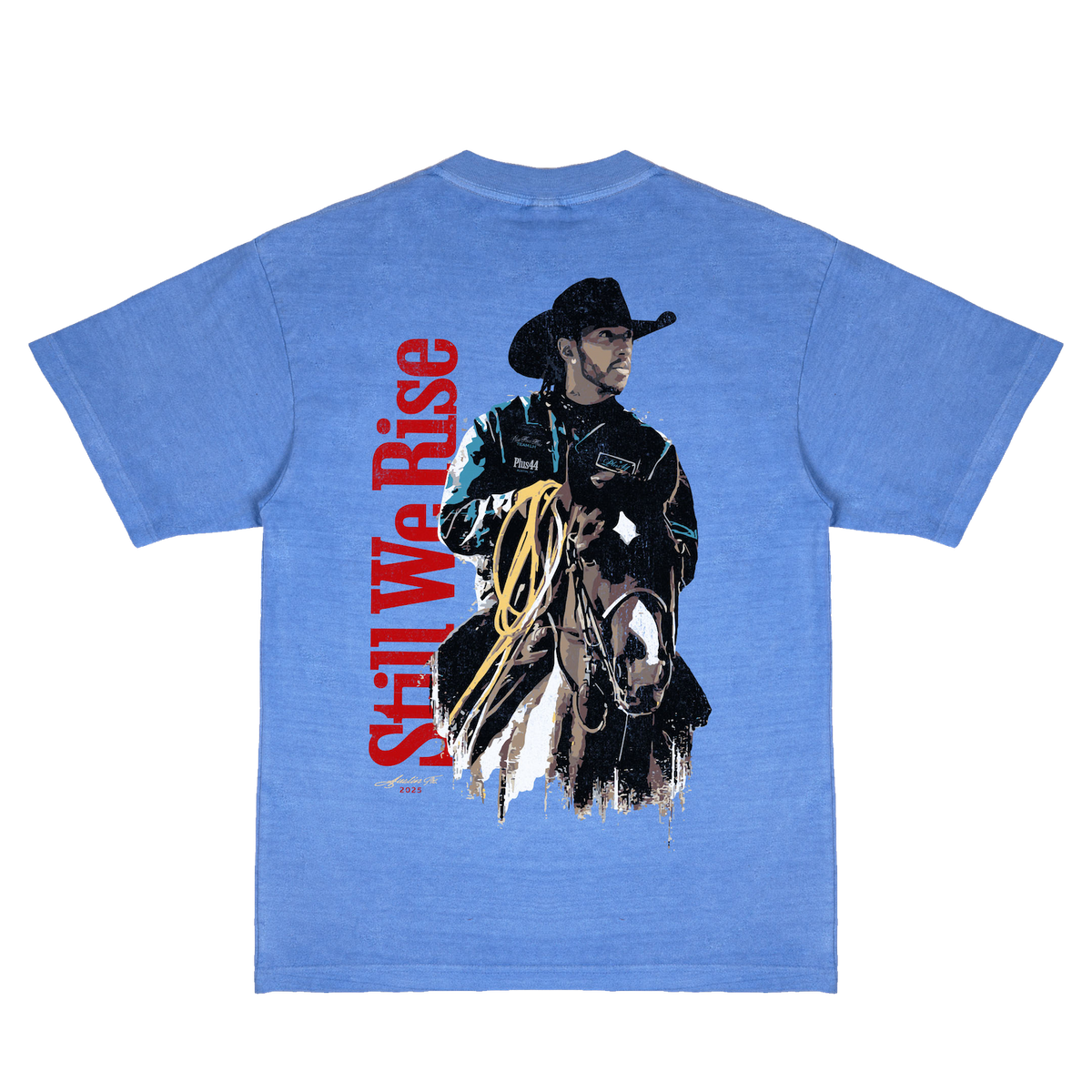 Still We Rise Classic Tee - Washed Blue