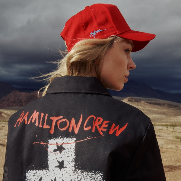 Steadman Stars Cap - Cherry Red