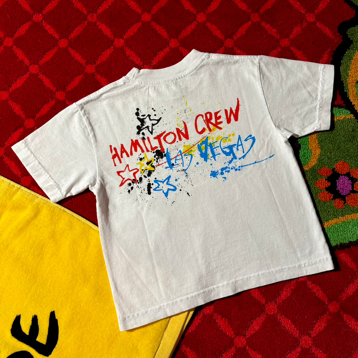 Lucky Mouse Kids Tee - White