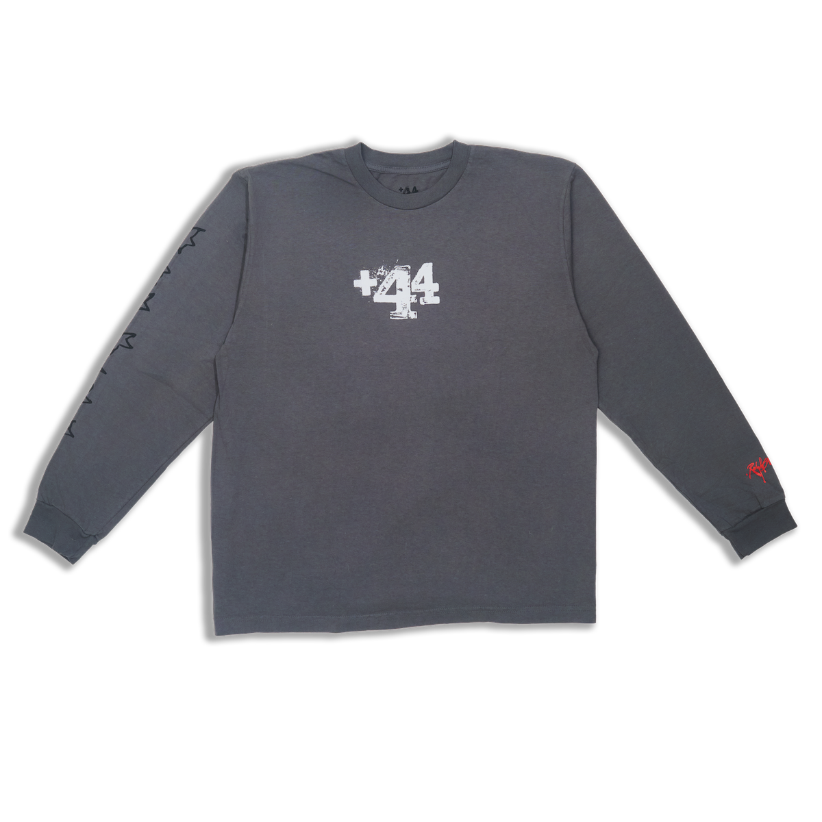Vegas Moto Ride Classic Long Sleeve Tee - Slate Grey